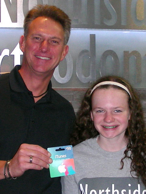 Northside Orthodontics monthly contests